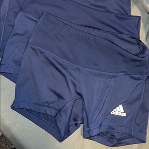 Set of four new adidas spandex.
